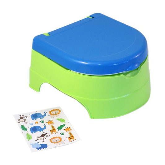 Summer Infant My Fun Potty - 8L Blue & Green || || 6months to 18months || Distress Box - Toys4All.in