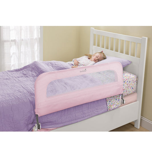 Summer Infant Single Fold Bedrail Pink (Birth+ to 24M) | Distress Box - Toys4All.in
