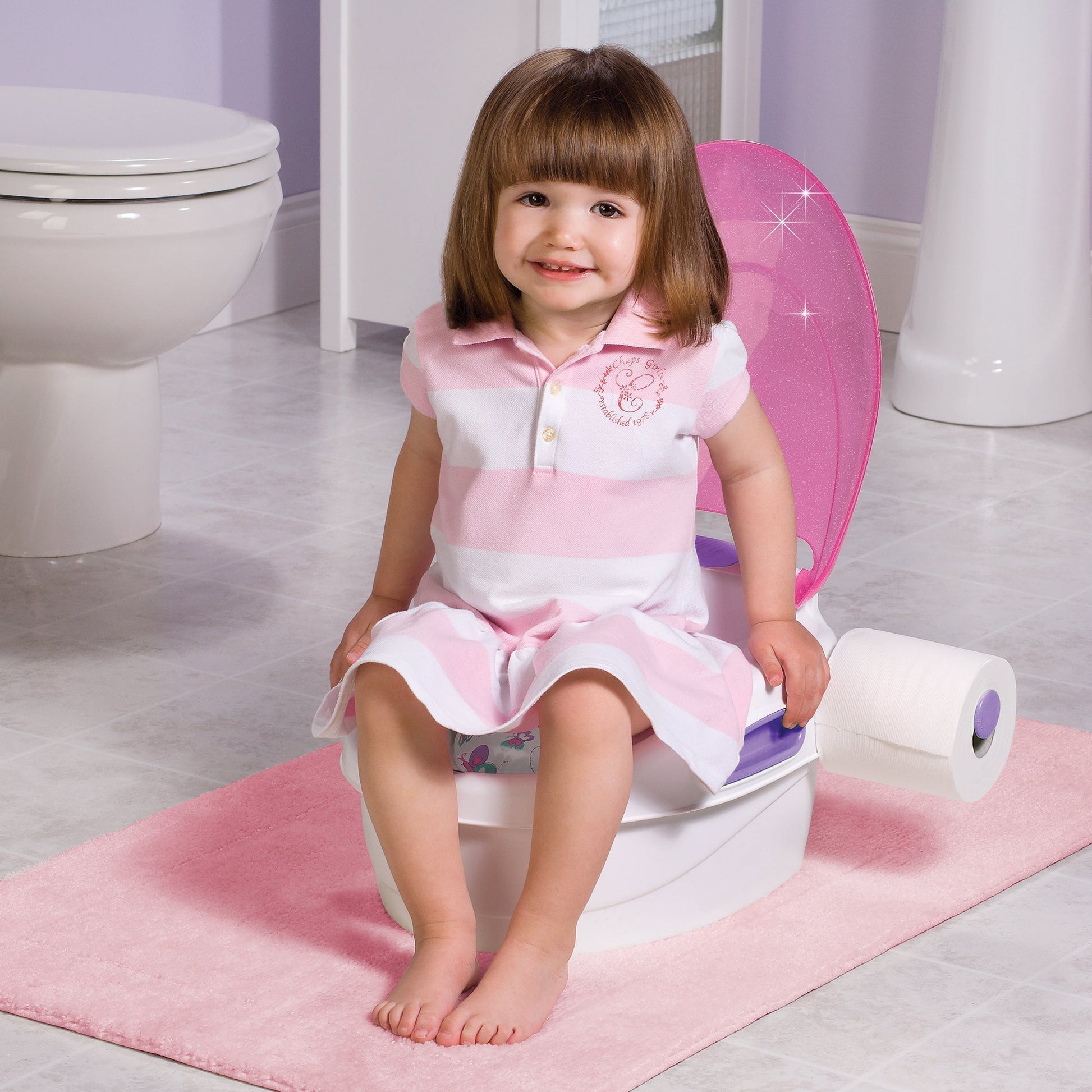 Summer Infant Step By Step Potty 1L Pink || Birth+ to 12months - Toys4All.in