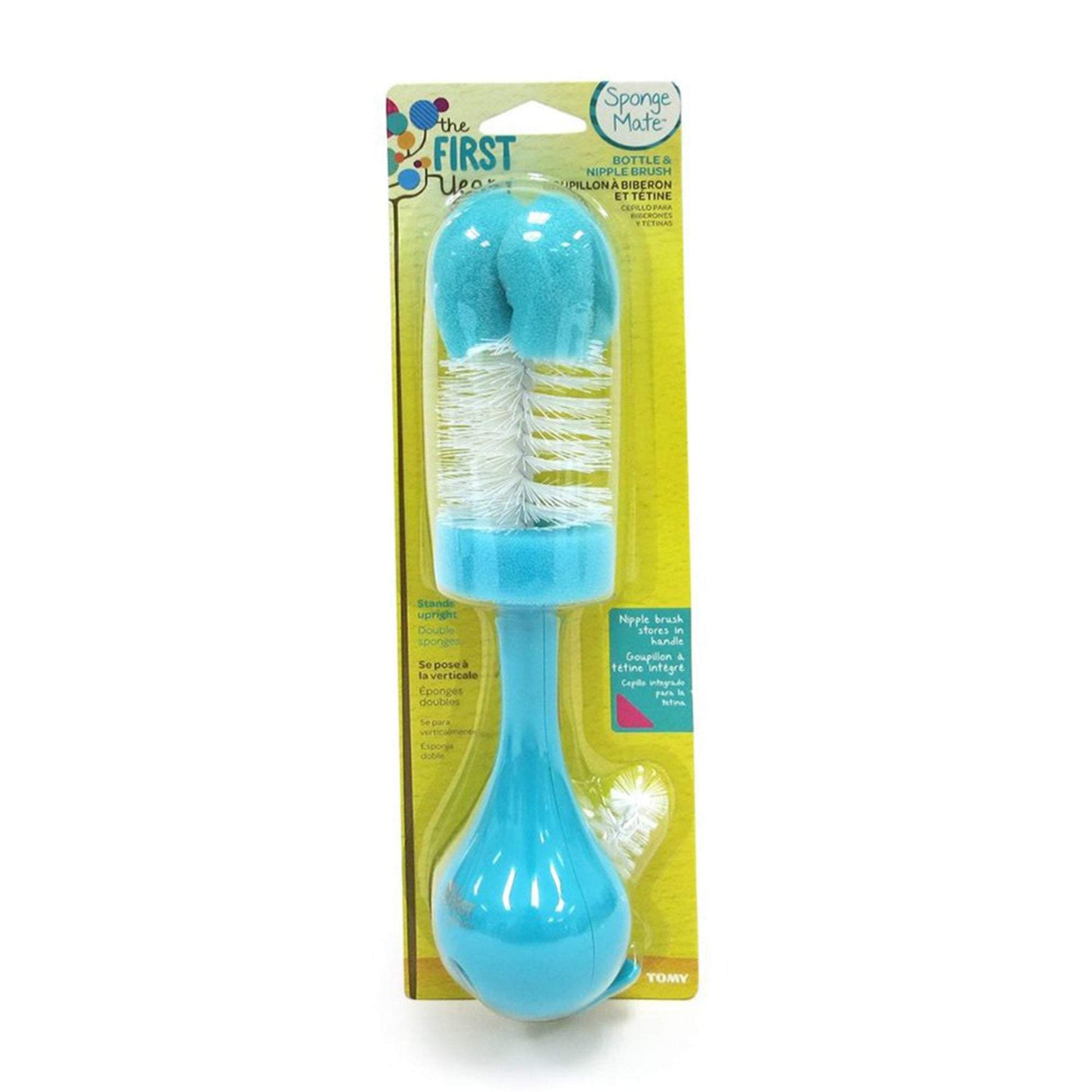 The First Years Blue Color Opp Bottle Brush Weaning Accessory For Birth+ to 36 Months Kids | Distress Box - Toys4All.in