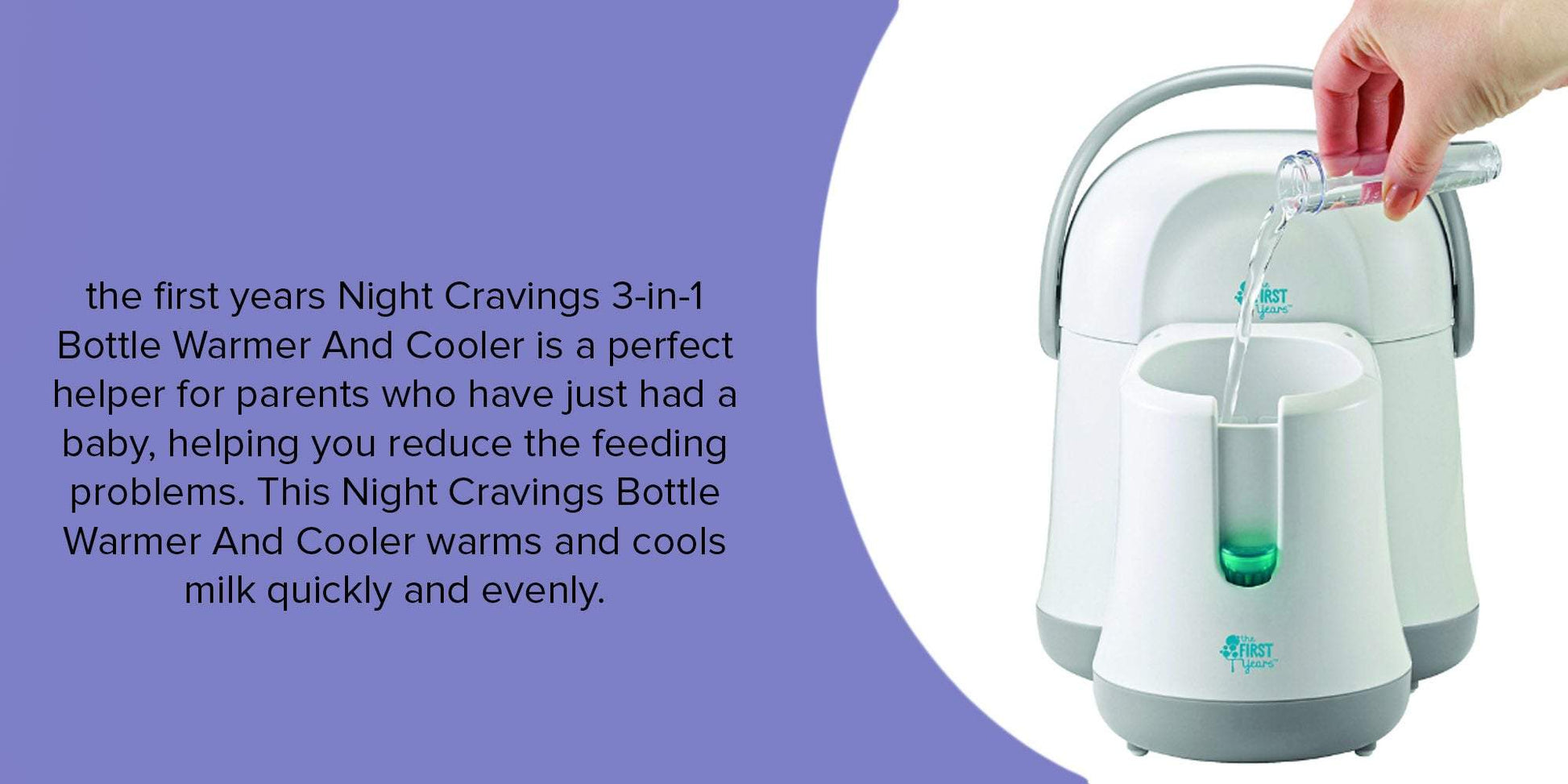 The First Years Night & Day Bottle Warmer Sterilizers & Warmer || Birth+ to 36months - Toys4All.in
