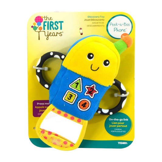 The First Years Peek-A-Boo Phone Baby & Toddler Playthings || Birth+ to 12months - Toys4All.in