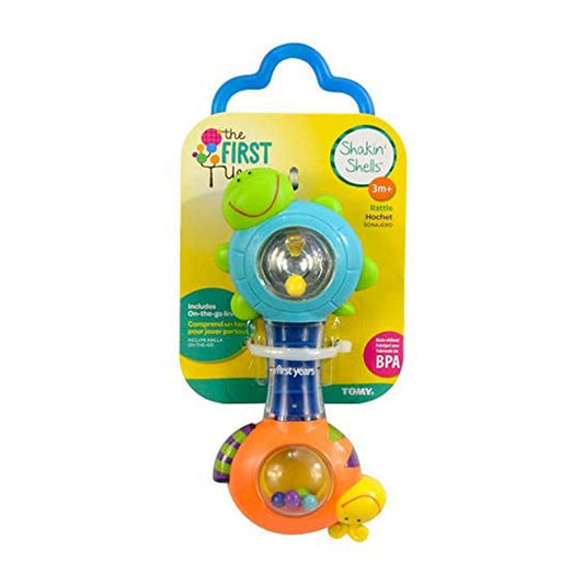 The First Years Shaken Shells Rattle Assistant (Packed In Cdu) || 3months to 12months - Toys4All.in