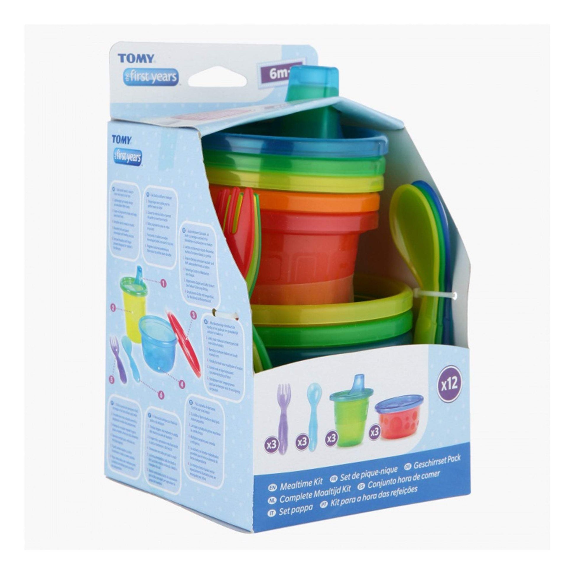 The First Years Take & Toss 12 Pc Multi Packs Multicolor || 6months to 24months - Toys4All.in