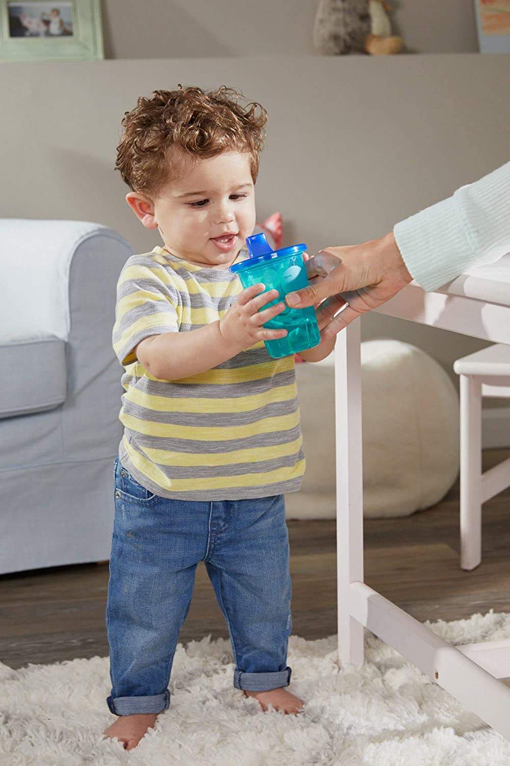 The First Years Take & Toss Spill-Proof Cups 10 Oz. 5 Pk. Multicolor || 9months to 36months - Toys4All.in
