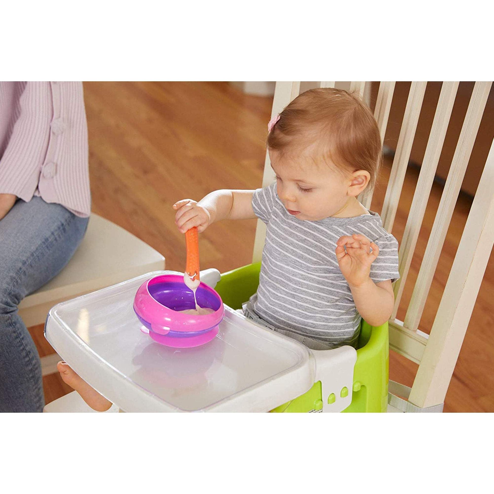The First Years Toddler Suction Bowl 1Pk Green || 12months To 36months - Toys4All.in