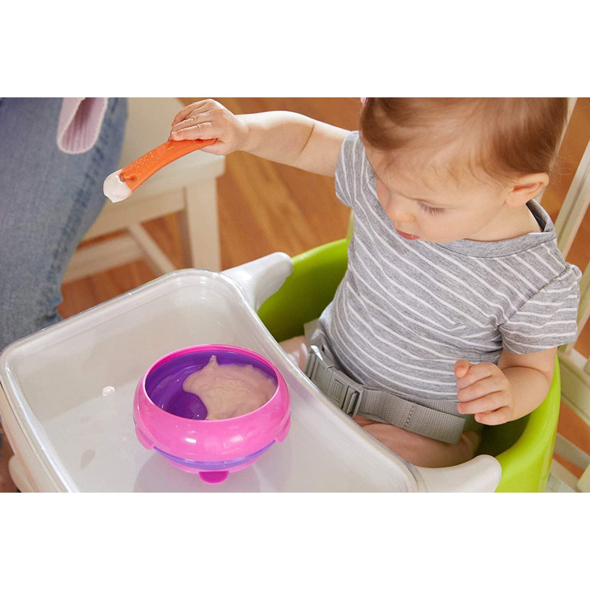 The First Years Toddler Suction Bowl 1Pk Green || 12months To 36months - Toys4All.in
