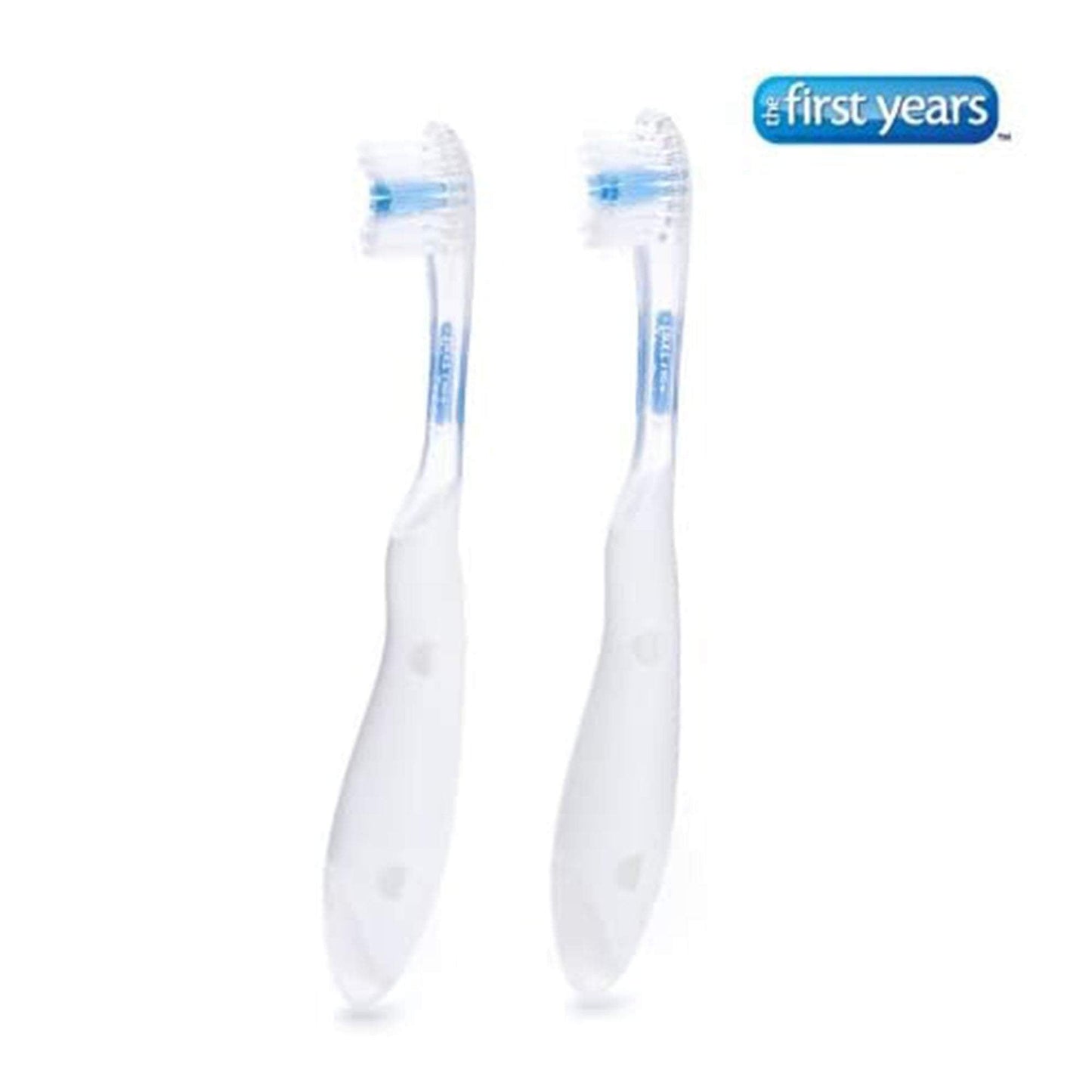 The First Years Toddler Toothbrush Pk-2 White || 9months to 36months - Toys4All.in