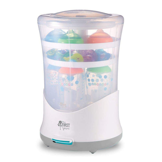 The First Years White & Grey Color Power Of Steam Sterilizer || Birth+ to 36months - Toys4All.in