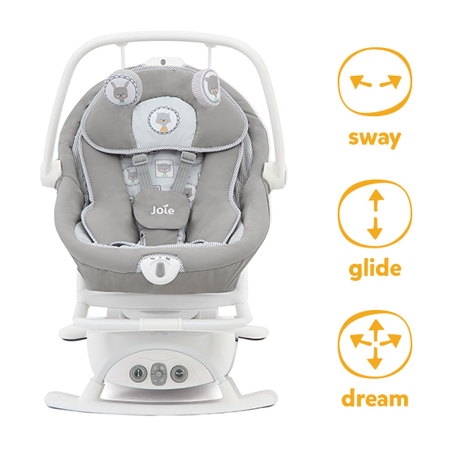 Joie Sansa 2in1 Swing-Birth to 9months