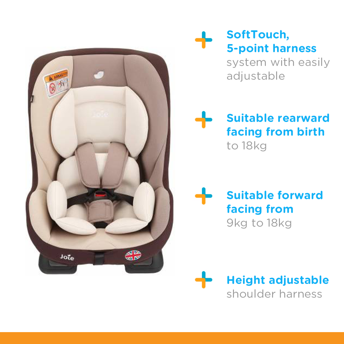 Joie Tilt Baby Car Seat-Birth to 48months